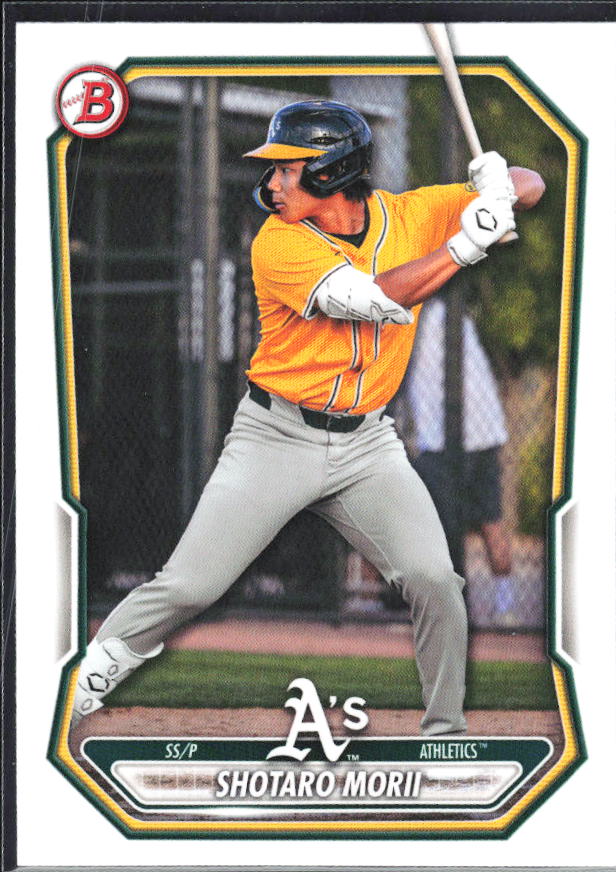 Shotaro Morii 2026 Bowman Prospects #BP-48 – framsida