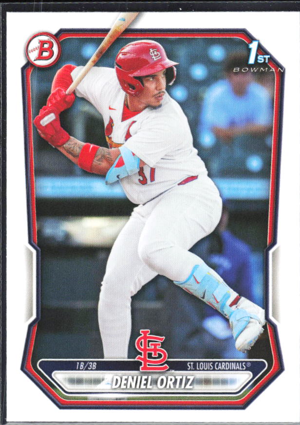 Deniel Ortiz 2026 Bowman 1st Prospects #BP-22 – framsida