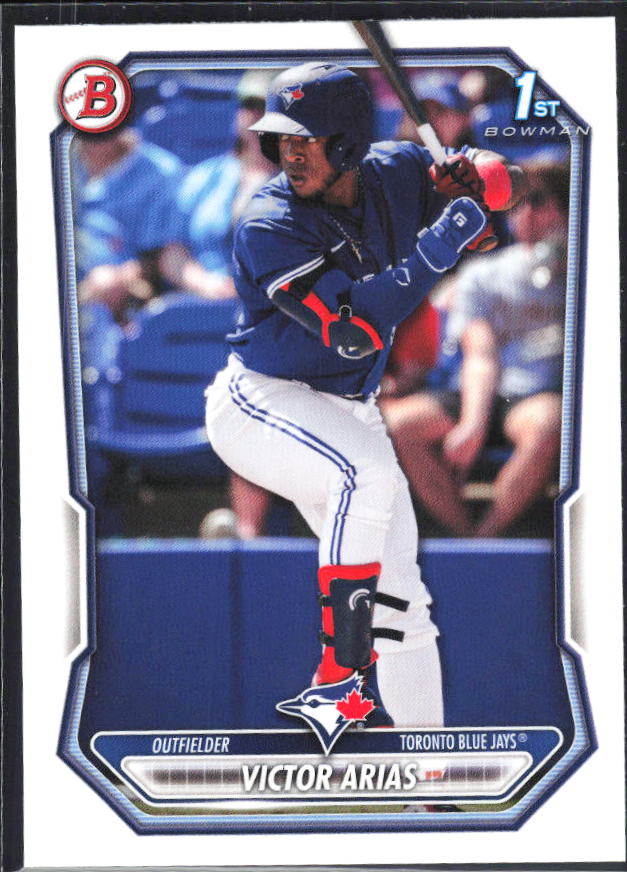 Victor Arias 2026 Bowman 1st Prospects #BP-29 – framsida