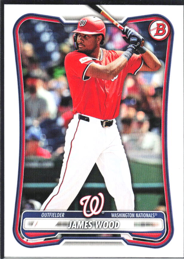 James Wood 2026 Bowman #79 – framsida