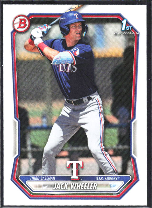 Jack Wheeler 2026 Bowman 1st Prospects #BP-74 – framsida