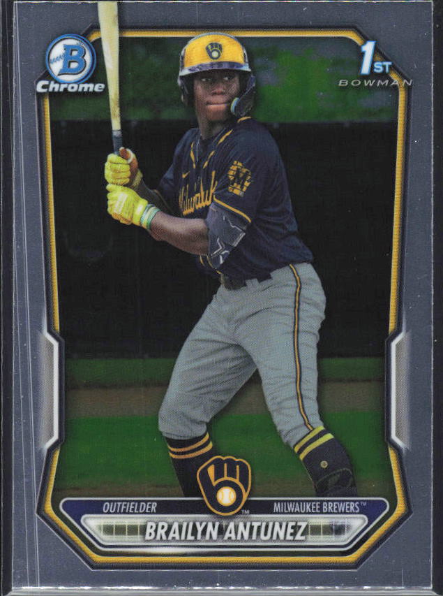 Brailyn Antunez 2026 Bowman 1st Chrome Prospects #BCP-41 – framsida