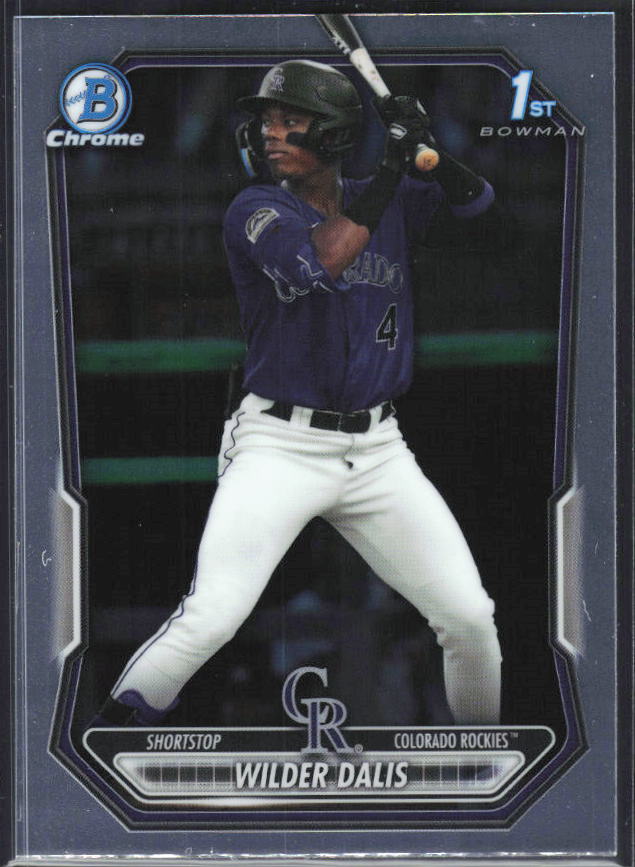 Wilder Dalis 2026 Bowman 1st Chrome Prospects #BCP-150 – framsida