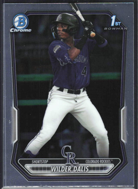 Wilder Dalis 2026 Bowman 1st Chrome Prospects #BCP-150 – framsida