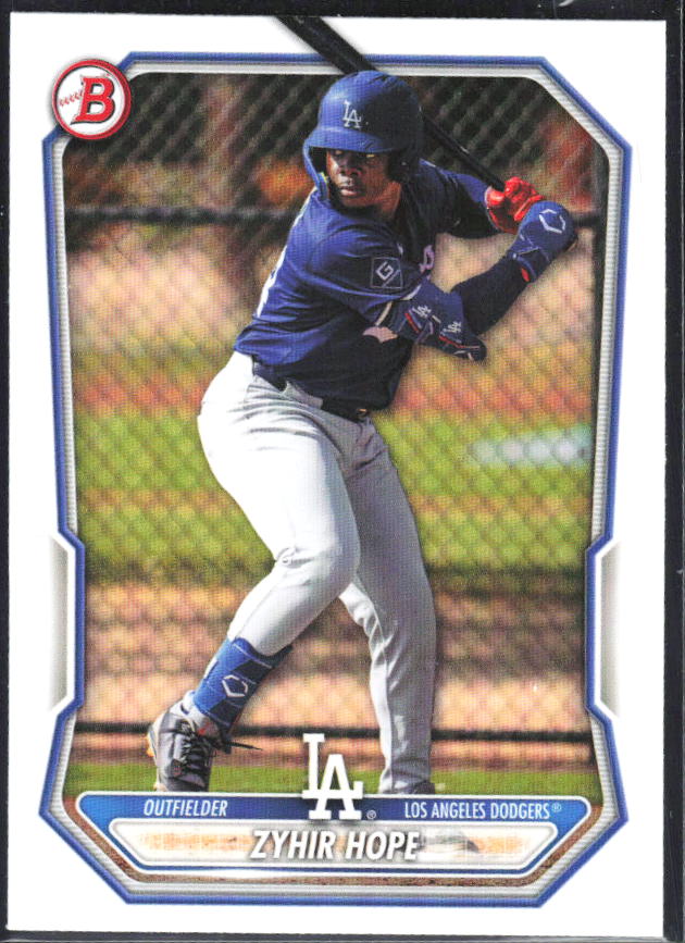 Zyhir Hope 2026 Bowman Prospects #BP-86 – framsida