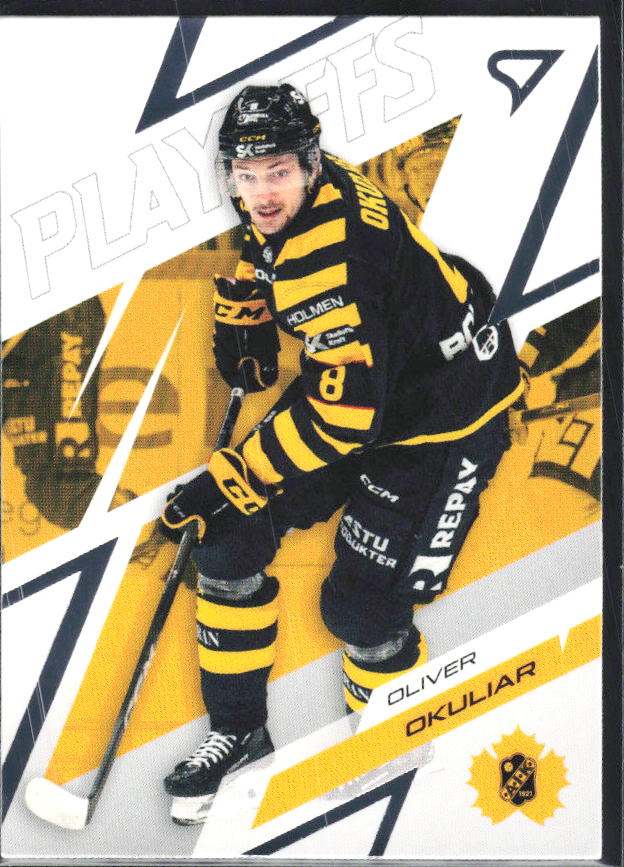 Oliver Okuliar 2025-26 SHL Playoffs #36 – framsida