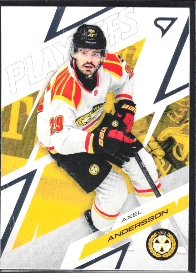 Axel Andersson 2025-26 SHL Playoffs #11 – framsida