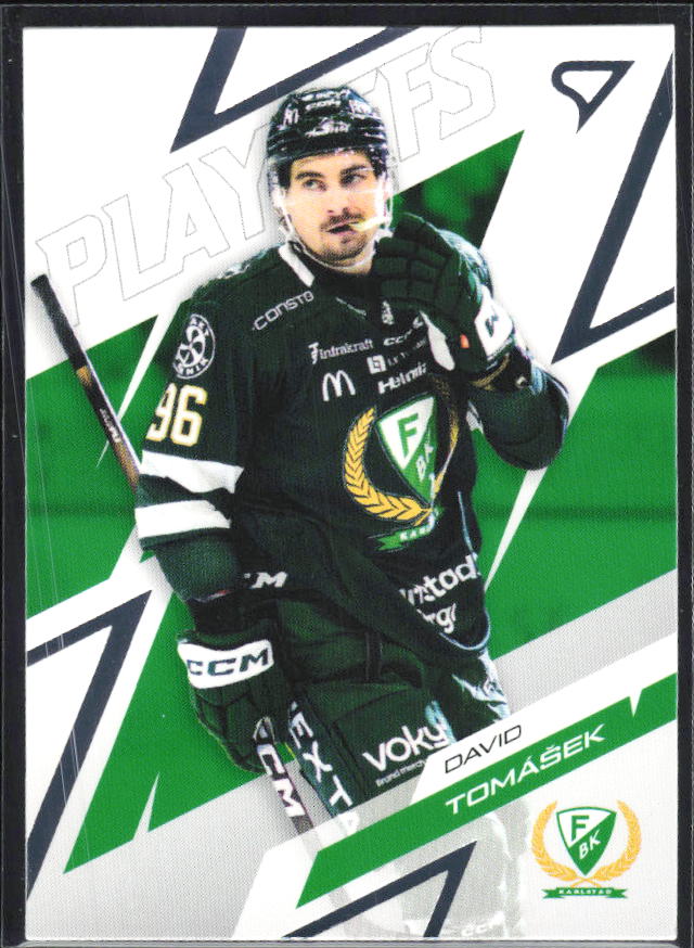 David Tomášek 2025-26 SHL Playoffs #45 – framsida