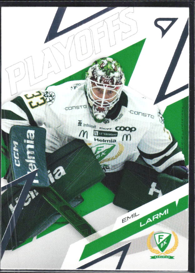 Emil Larmi 2025-26 SHL Playoffs #37 – framsida
