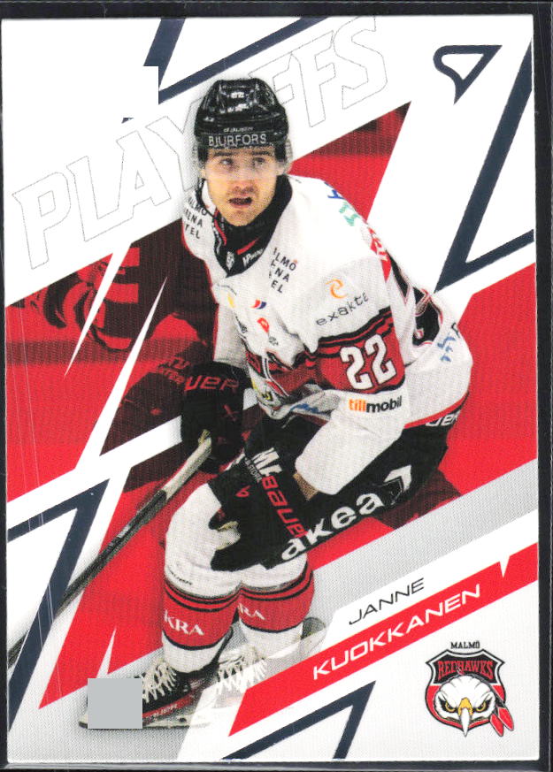 Janne Kuokkanen 2025-26 SHL Playoffs #60 – framsida