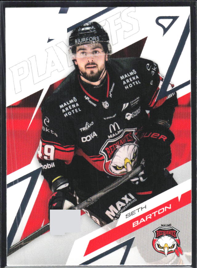 Seth Barton 2025-26 SHL Playoffs #56 – framsida