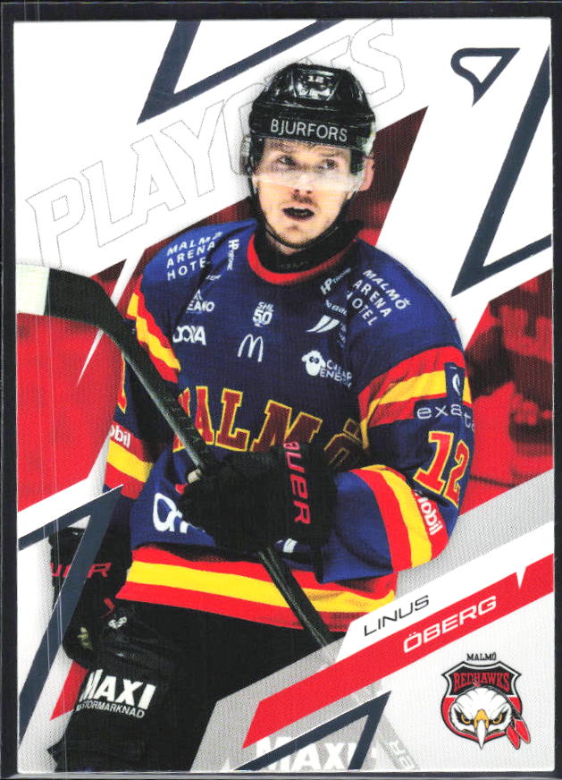 Linus Öberg 2025-26 SHL Playoffs #61 – framsida
