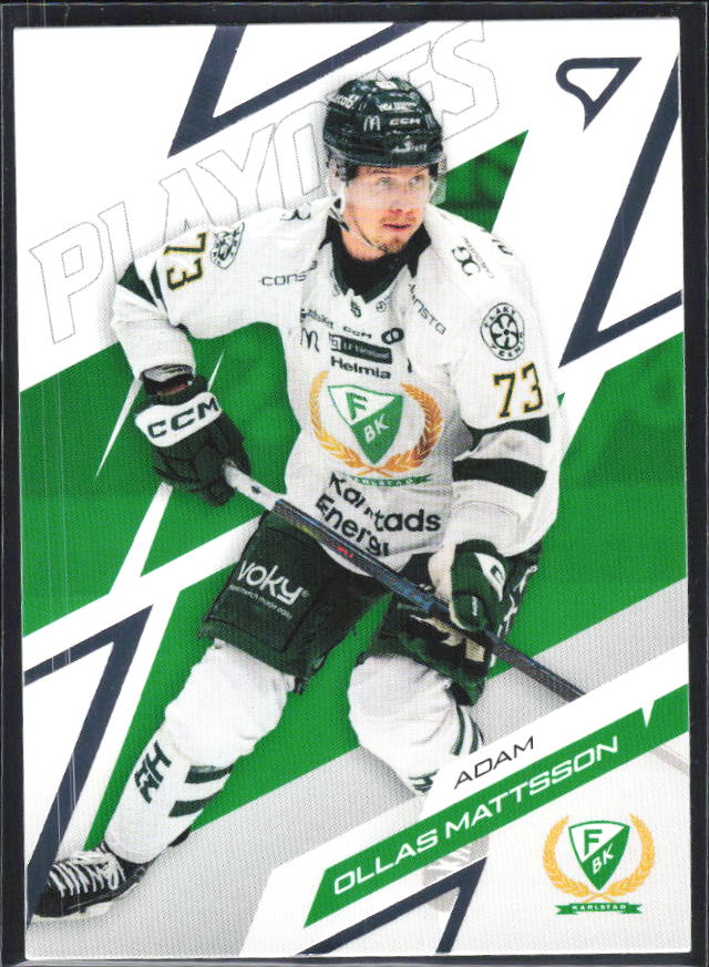 Adam Ollas Mattsson 2025-26 SHL Playoffs #39 – framsida