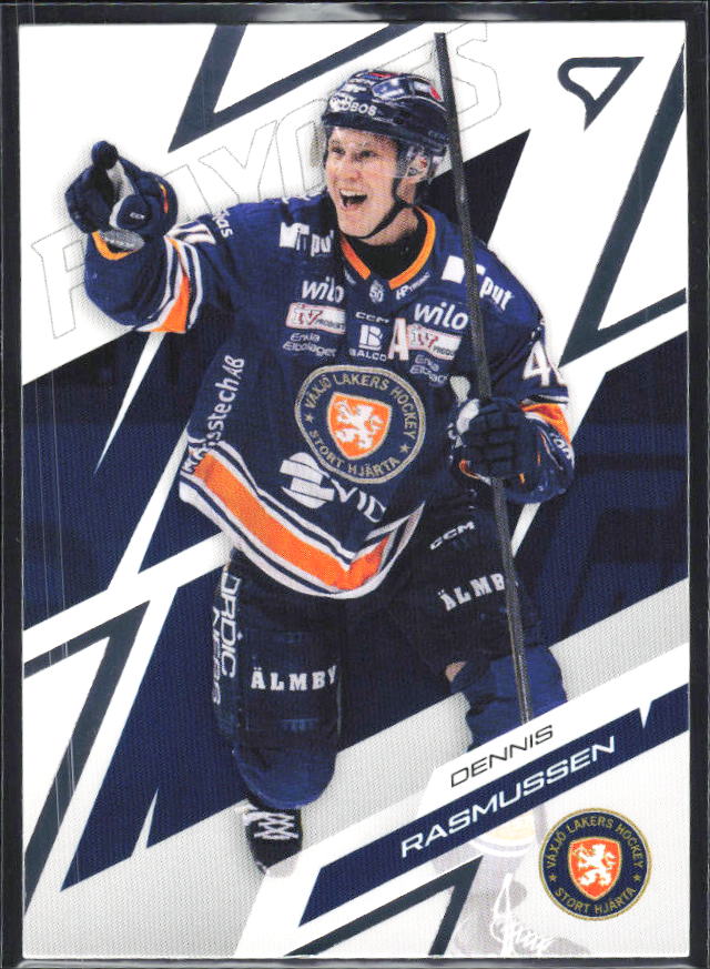 Dennis Rasmussen 2025-26 SHL Playoffs #53 – framsida