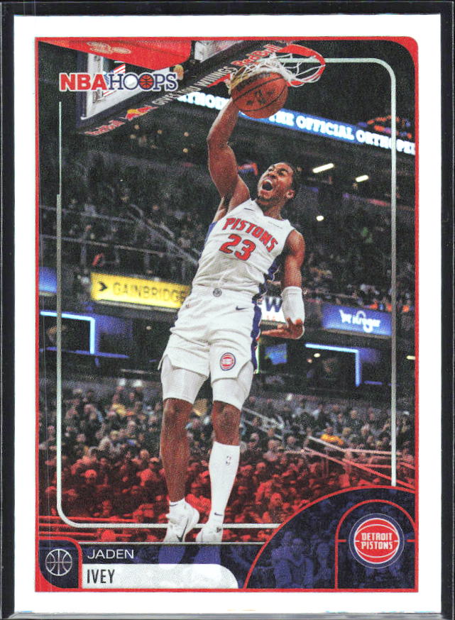 Jaden Ivey 2025-26 NBA Hoops #187 – framsida