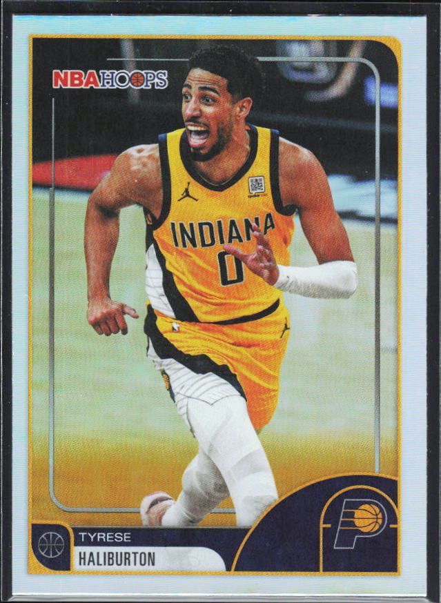 Tyrese Haliburton 2025-26 NBA Hoops #149 – framsida