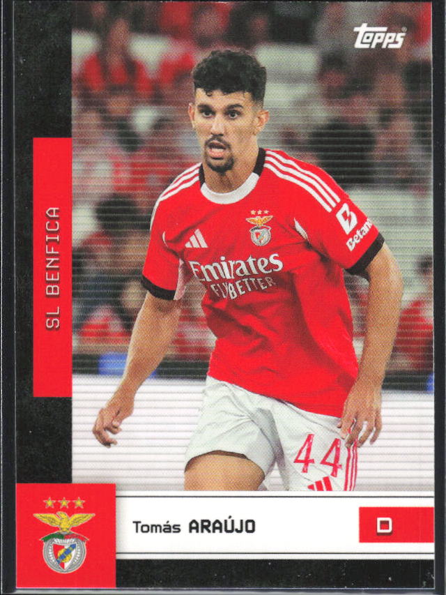 Tomás Araújo 2025-26 SL Benfica Team Set #5 – framsida