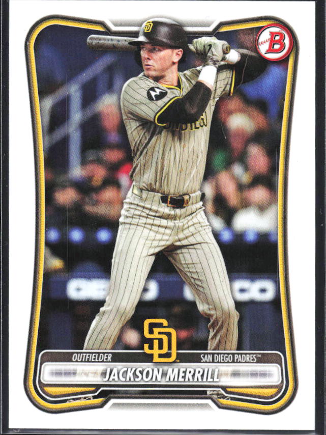 Jackson Merrill 2026 Bowman #50 – framsida