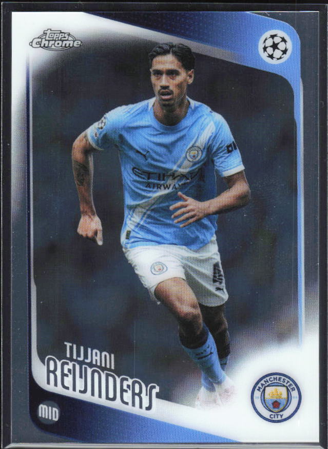 Tijjani Reijnders 2025-26 Chrome UEFA #155 – framsida