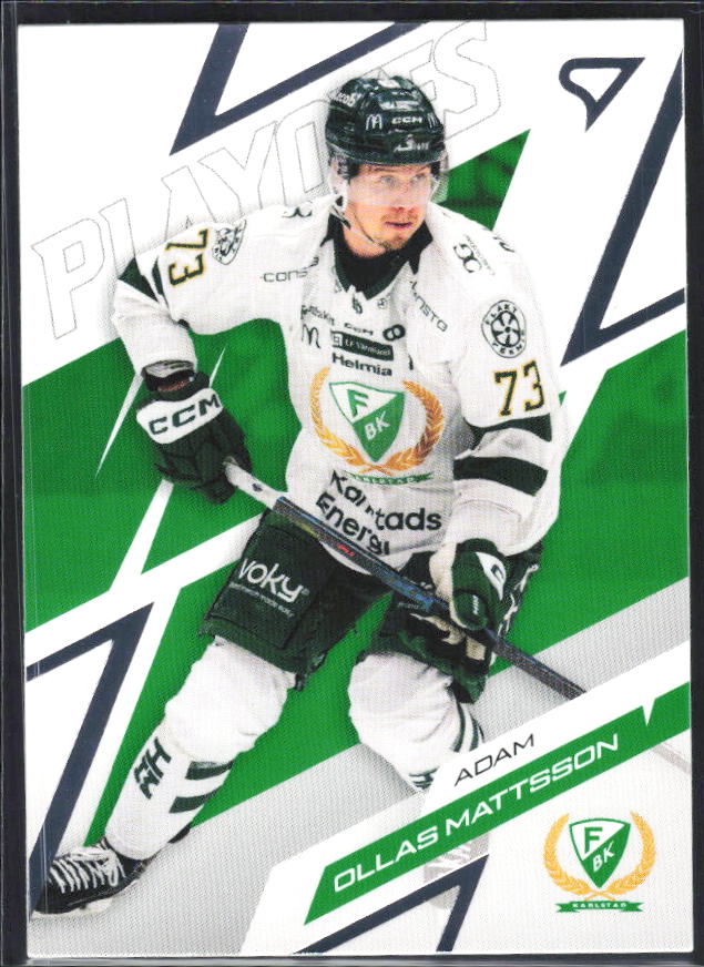 Adam Ollas Mattsson 2025-26 SHL Playoffs #39 – framsida