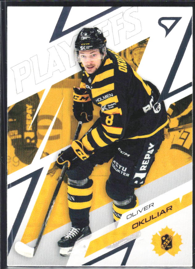 Oliver Okuliar 2025-26 SHL Playoffs #36 – framsida