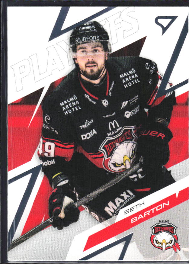 Seth Barton 2025-26 SHL Playoffs #56 – framsida