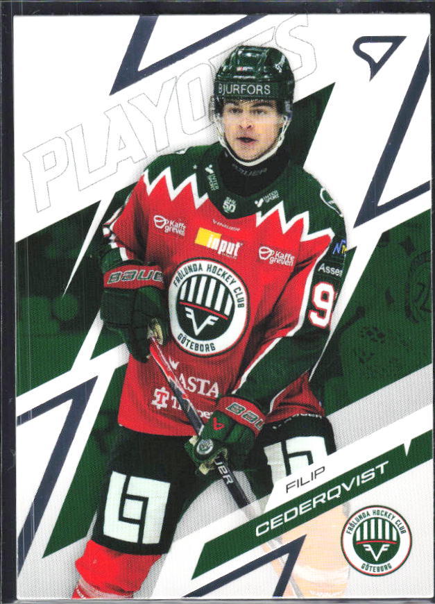 Filip Cederqvist 2025-26 SHL Playoffs #23 – framsida