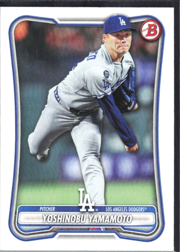 Yoshinobu Yamamoto 2026 Bowman #2 – framsida