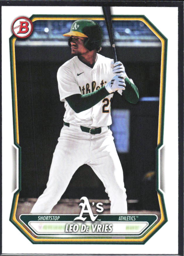 Leo De Vries 2026 Bowman Prospects #BP-63 – framsida