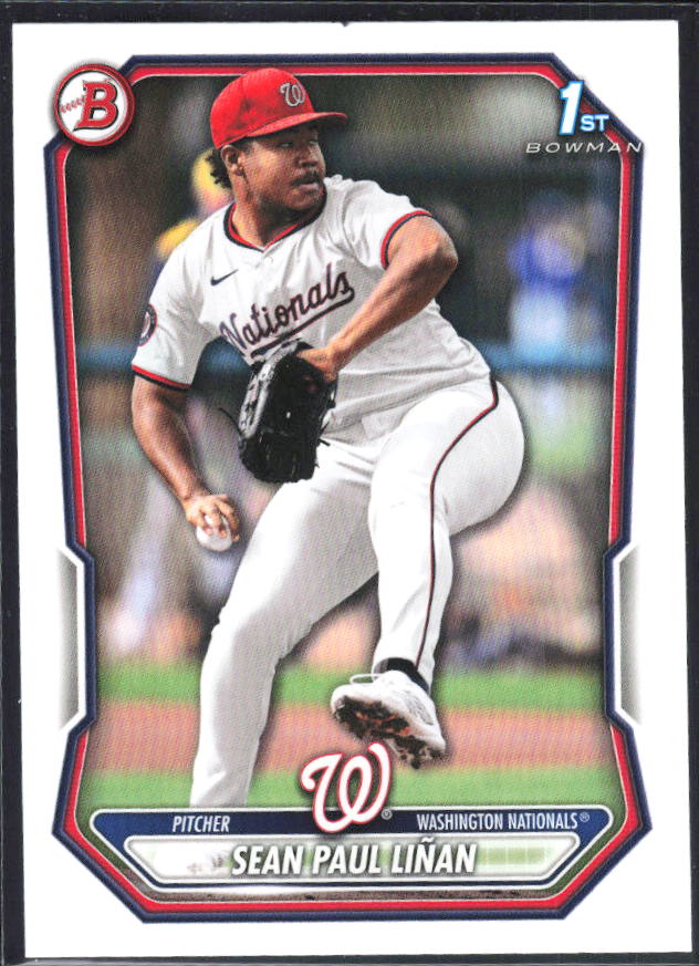 Sean Paul Liñan 2026 Bowman 1st Prospects #BP-26 – framsida