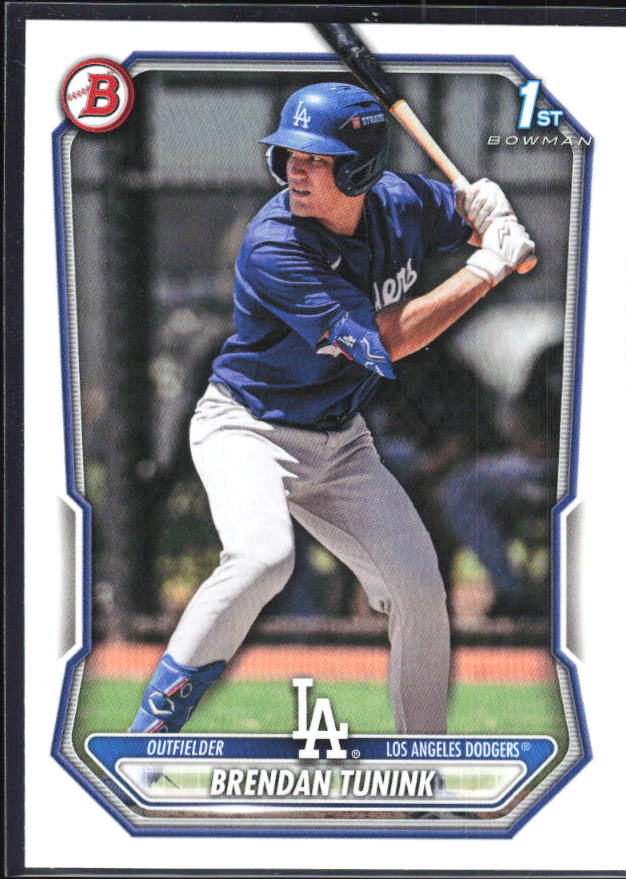 Brendan Tunink 2026 Bowman 1st Prospects #BP-59 – framsida