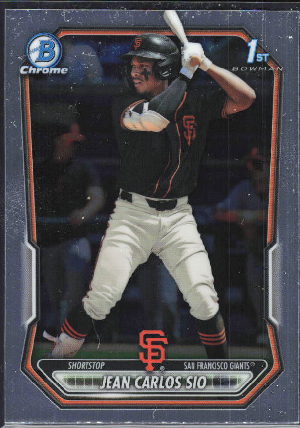 Jean Carlos Sio 2026 Bowman 1st Chrome Prospects #BCP-87 – framsida