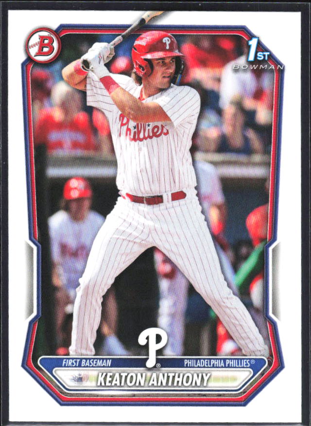 Keaton Anthony 2026 Bowman 1st Prospects #BP-121 – framsida