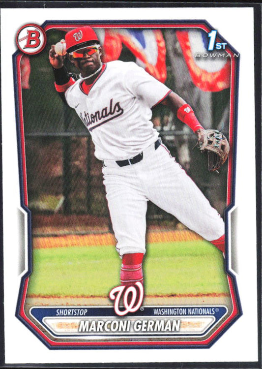 Marconi German 2026 Bowman 1st Prospects #BP-100 – framsida