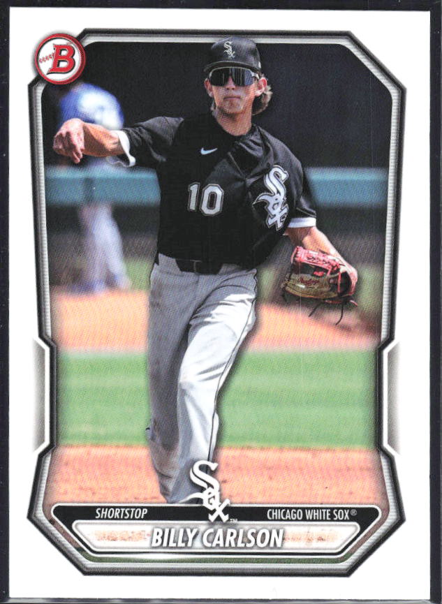 Billy Carlson 2026 Bowman Prospects #BP-44 – framsida
