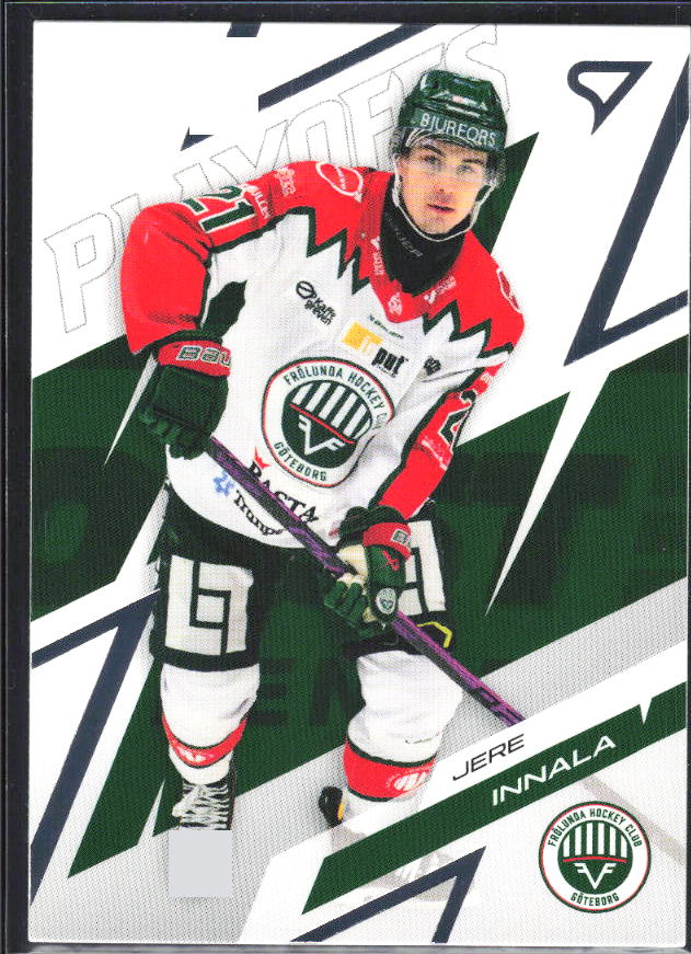 Jere Innala 2025-26 SHL Playoffs #24 – framsida