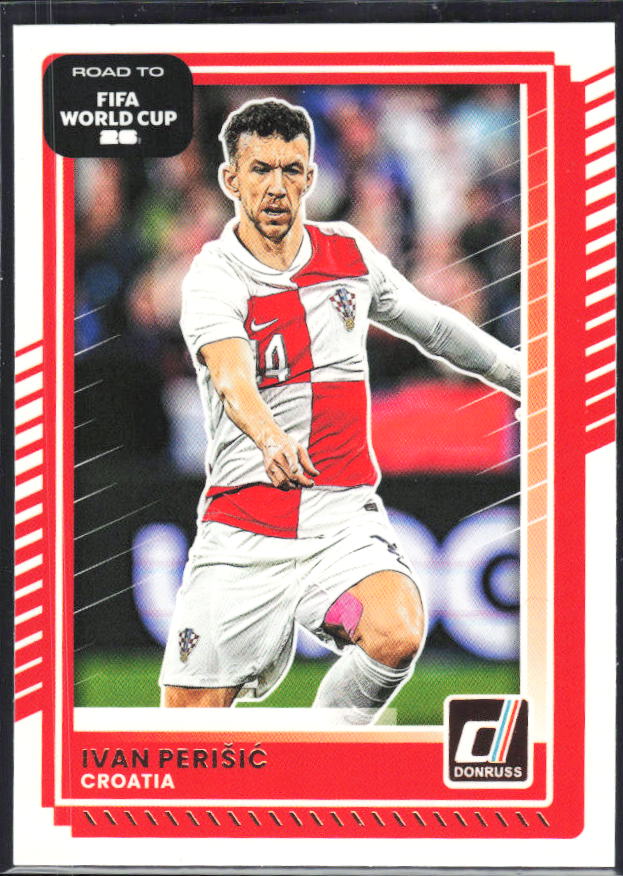 Ivan Perišić 2025-26 Donruss Road to FIFA WC #58 – framsida