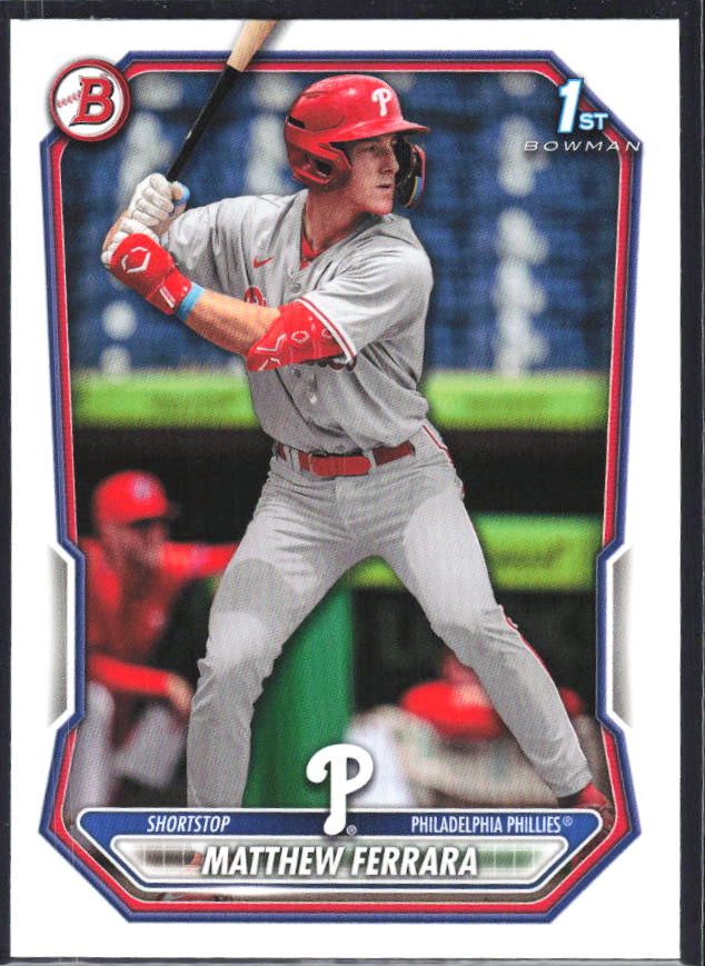 Matthew Ferrara 2026 Bowman 1st Prospects #BP-110 – framsida