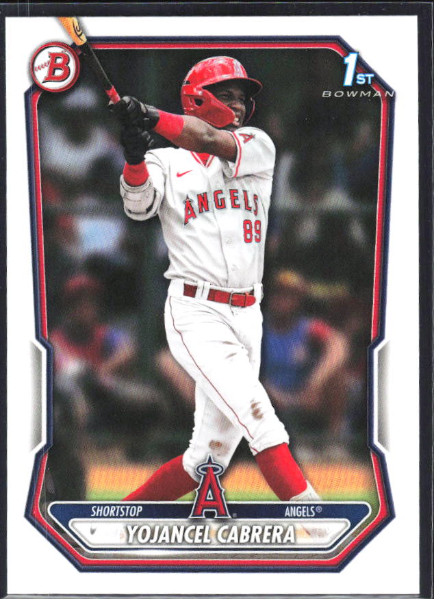 Yojancel Cabrera 2026 Bowman 1st Prospects #BP-3 – framsida