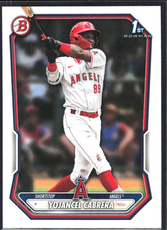 Yojancel Cabrera 2026 Bowman 1st Prospects #BP-3 – framsida