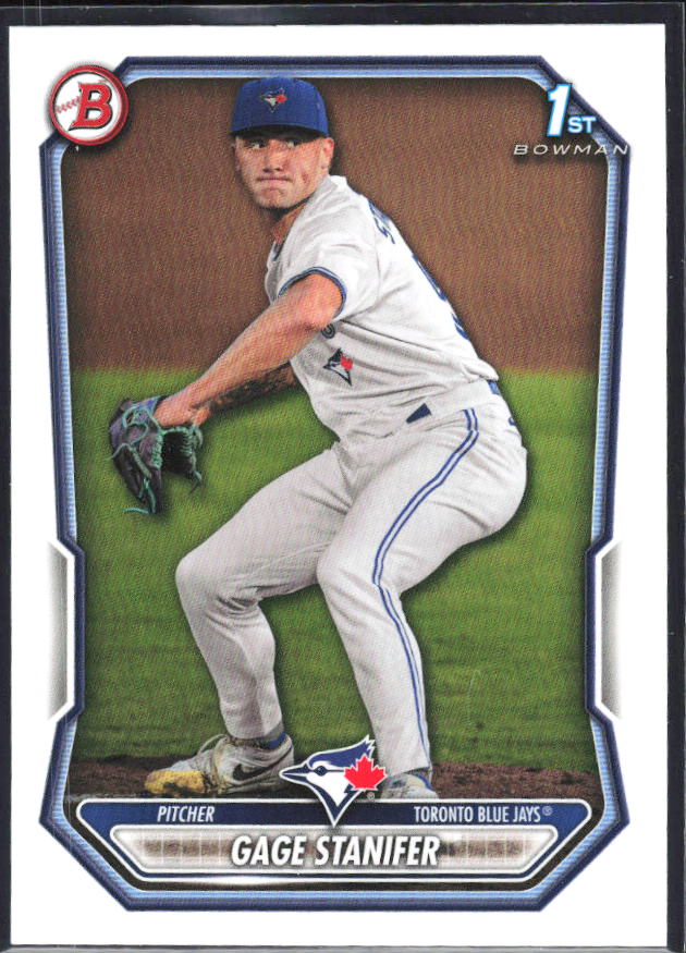 Gage Stanifer 2026 Bowman 1st Prospects #BP-37 – framsida