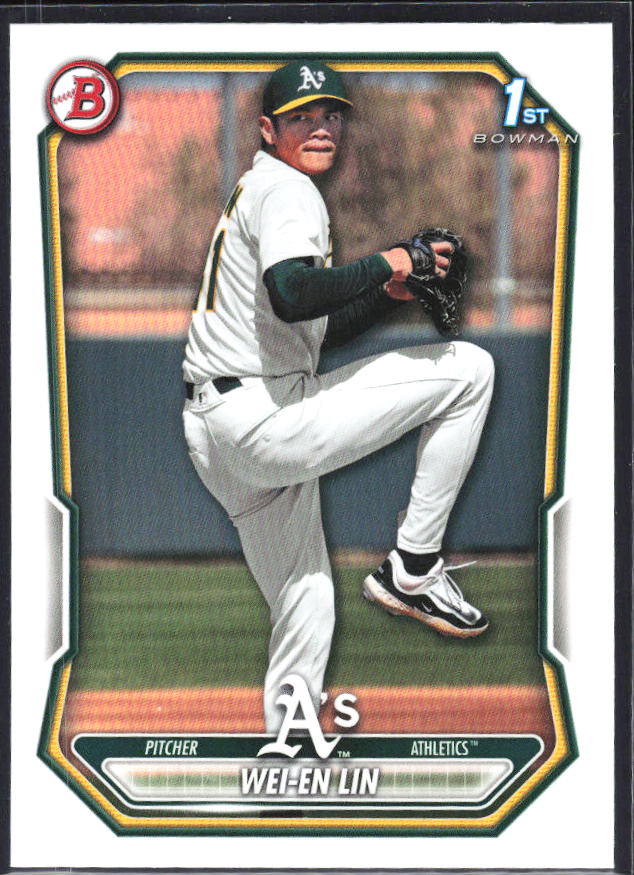 Wei-En Lin 2026 Bowman 1st Prospects #BP-125 – framsida
