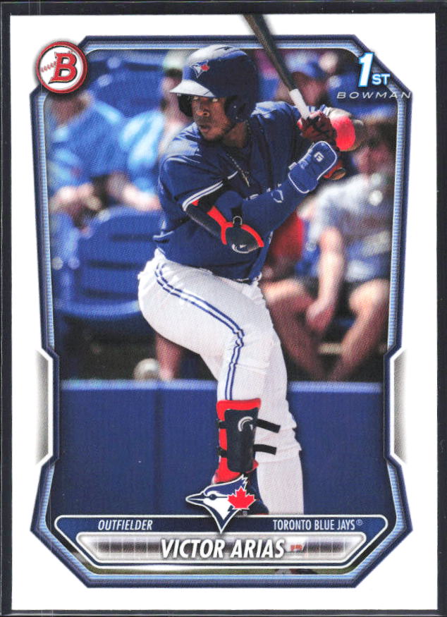 Victor Arias 2026 Bowman 1st Prospects #BP-29 – framsida