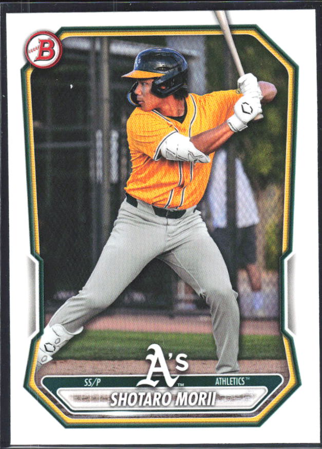 Shotaro Morii 2026 Bowman Prospects #BP-48 – framsida