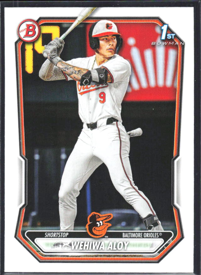 Wehiwa Aloy 2026 Bowman 1st Prospects #BP-135 – framsida
