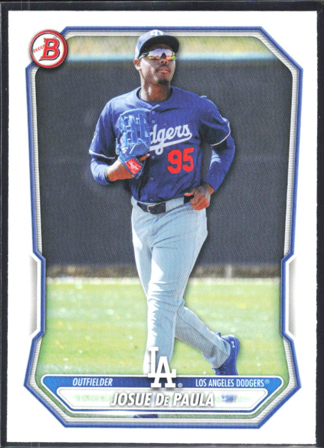 Josue De Paula 2026 Bowman Prospects #BP-83 – framsida