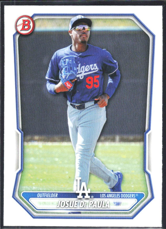 Josue De Paula 2026 Bowman Prospects #BP-83 – framsida