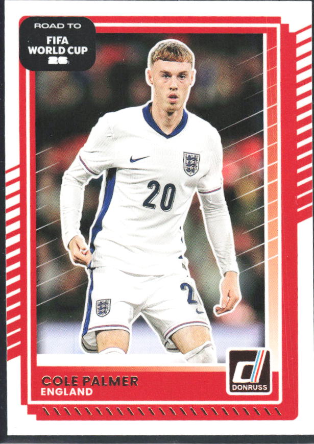 Cole Palmer 2025-26 Donruss Road to FIFA WC #70 – framsida