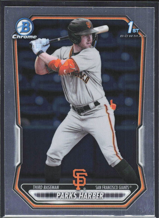 Parks Harber 2026 Bowman 1st Chrome Prospects #BCP-43 – framsida