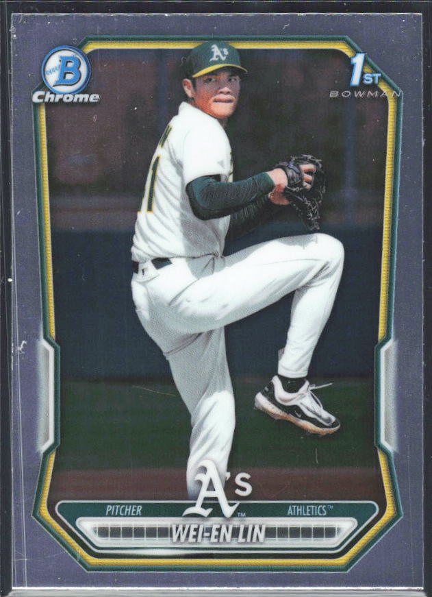 Wei-En Lin 2026 Bowman 1st Chrome Prospects #BCP-125 – framsida